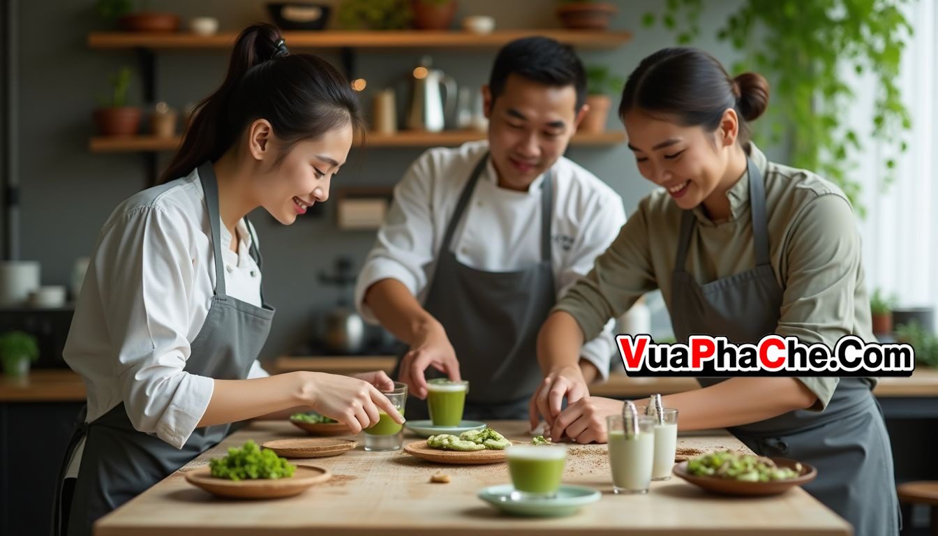 Bí Quyết Tính Giá Vốn Một Ly Matcha Latte Khi Bán Quán