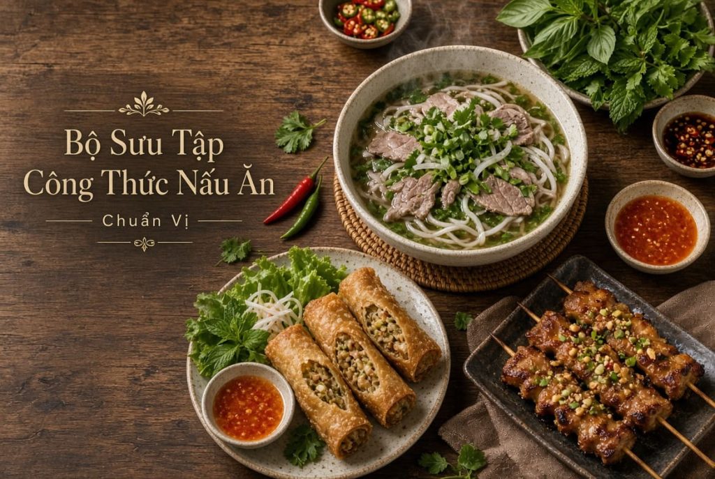 Bộ Sưu Tập Công Thức Nấu Ăn Chuẩn Vị Dùng Để Kinh Doanh